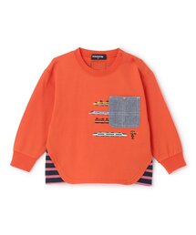 kladskap | ポケットから電車長袖Tシャツ(Tシャツ/カットソー)