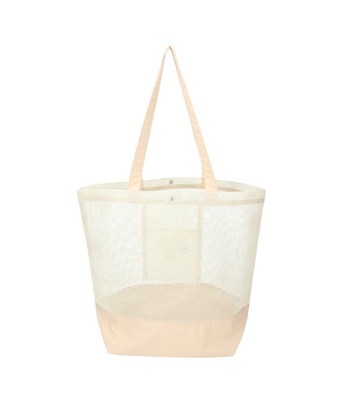 FRUIT OF THE LOOM(フルーツオブザルーム)の「【FRUIT OF THE LOOM/フルーツオブザルーム】MESH TOTE BAG L / メッシュトートバッグL(トートバッグ・レディース・ブラック/ベージュ/イエロー/ミント/ネイビー・FREE)」の13枚目の写真