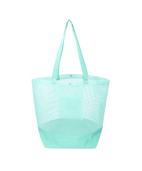 FRUIT OF THE LOOM(フルーツオブザルーム)の「【FRUIT OF THE LOOM/フルーツオブザルーム】MESH TOTE BAG L / メッシュトートバッグL(トートバッグ・レディース・ブラック/ベージュ/イエロー/ミント/ネイビー・FREE)」の16枚目の写真
