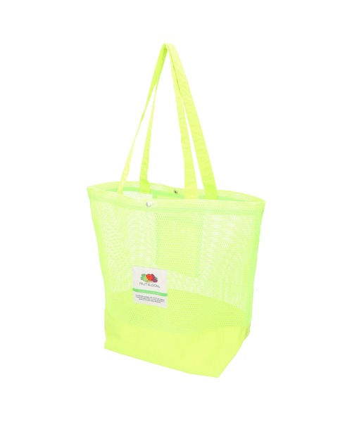 FRUIT OF THE LOOM(フルーツオブザルーム)の「【FRUIT OF THE LOOM/フルーツオブザルーム】MESH TOTE BAG L / メッシュトートバッグL(トートバッグ・レディース・ブラック/ベージュ/イエロー/ミント/ネイビー・FREE)」の20枚目の写真