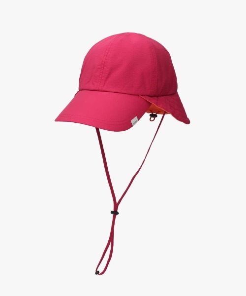 OVERRIDE（オーバーライド）の「OVERRIDE  WATER RE POLLEN CAP SGP / オーバーライド（キャップ・レディース・ブラック/ベージュ/ピンク・58cm）」の3枚目の写真