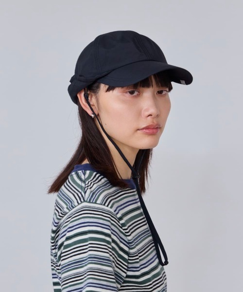 OVERRIDE（オーバーライド）の「OVERRIDE  WATER RE POLLEN CAP SGP / オーバーライド（キャップ・レディース・ブラック/ベージュ/ピンク・58cm）」の7枚目の写真