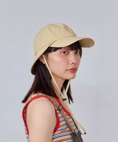 OVERRIDE（オーバーライド）の「OVERRIDE  WATER RE POLLEN CAP SGP / オーバーライド（キャップ・レディース・ブラック/ベージュ/ピンク・58cm）」の19枚目の写真