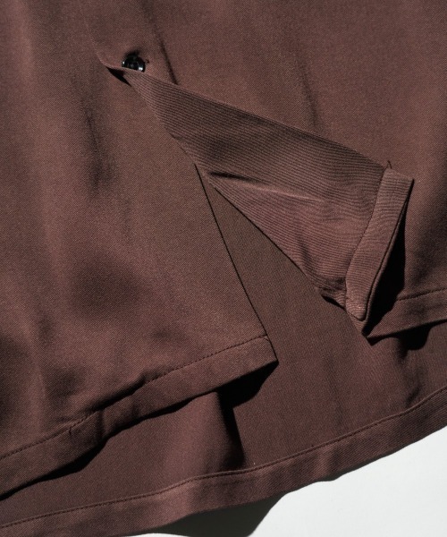 TOWNCRAFT(タウンクラフト)の「TOWN CRAFT タウンクラフト / 50S EMB LS SHIRT(シャツ/ブラウス・メンズ・ブラック/ブラウン・SMALL/LARGE/MEDIUM)」の11枚目の写真