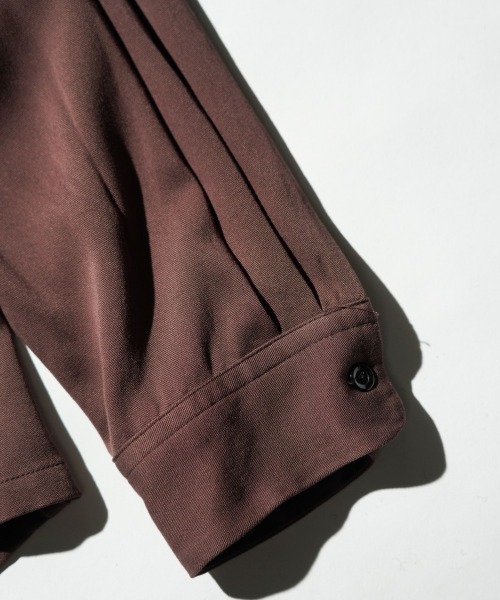 TOWNCRAFT(タウンクラフト)の「TOWN CRAFT タウンクラフト / 50S EMB LS SHIRT(シャツ/ブラウス・メンズ・ブラック/ブラウン・SMALL/LARGE/MEDIUM)」の12枚目の写真