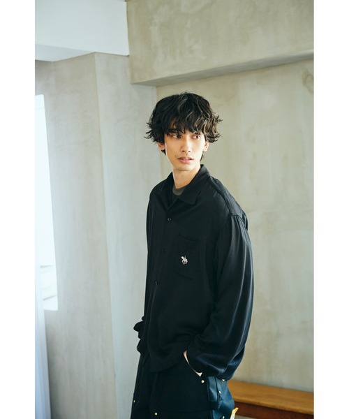 TOWNCRAFT(タウンクラフト)の「TOWN CRAFT タウンクラフト / 50S EMB LS SHIRT(シャツ/ブラウス・メンズ・ブラック/ブラウン・SMALL/LARGE/MEDIUM)」の21枚目の写真