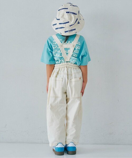 p.premier（ピードットプルミエ）の「サスペンダーデニムワイドパンツ（デニムパンツ・キッズ・サックスブルー/アイボリー/ブラック・140/130/120/110/100/90/80）」の11枚目の写真