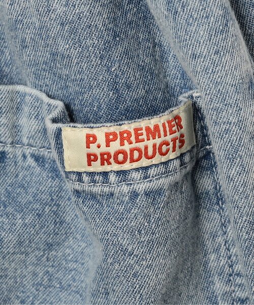 p.premier（ピードットプルミエ）の「サスペンダーデニムワイドパンツ（デニムパンツ・キッズ・サックスブルー/アイボリー/ブラック・140/130/120/110/100/90/80）」の14枚目の写真