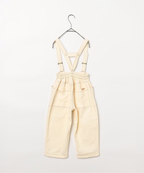 p.premier（ピードットプルミエ）の「サスペンダーデニムワイドパンツ（デニムパンツ・キッズ・サックスブルー/アイボリー/ブラック・140/130/120/110/100/90/80）」の8枚目の写真