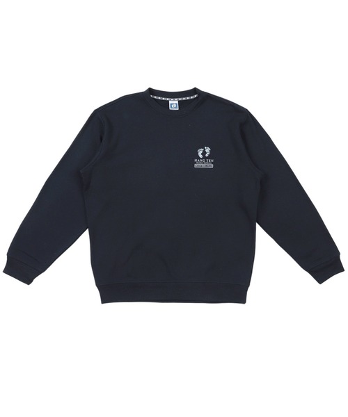 HANGTEN(ハンテン)の「【HANGTEN/ハンテン】ミニ裏毛ワンポイントプリントトレーナー スウェット クルーネック サーフ カジュアル ストリート(スウェット・メンズ・チャコールグレー/ブルー/ネイビー/グレー・MEDIUM/LARGE/X-LARGE)」の12枚目の写真