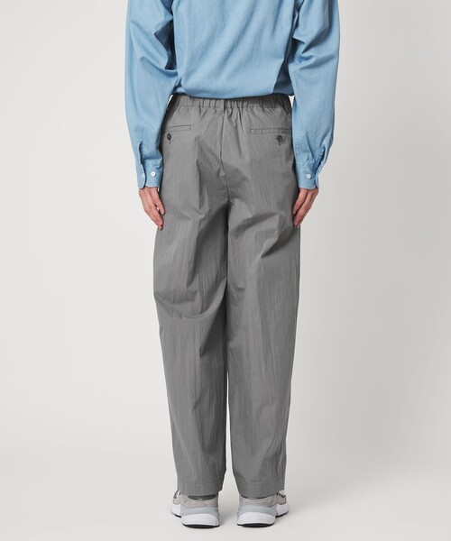 CITEN(シテン)の「<CITEN>2プリーツイージーシェフパンツ(スラックス・メンズ・グレー系/ブラック・L/S/M)」の9枚目の写真