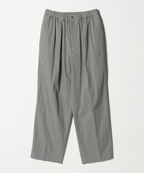 CITEN(シテン)の「<CITEN>2プリーツイージーシェフパンツ(スラックス・メンズ・グレー系/ブラック・L/S/M)」の10枚目の写真