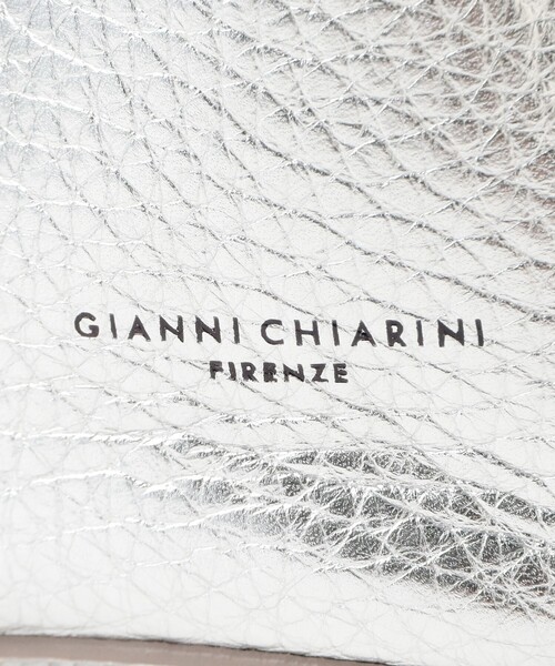 Demi-Luxe BEAMS（デミルクス ビームス）の「GIANNI CHIARINI / メタリック LILY ハンドバッグ（トートバッグ・レディース・シルバー・ONE SIZE）」の6枚目の写真