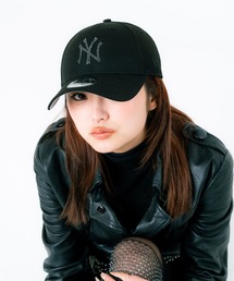 Lafayette（ラファイエット）の「ニューエラ【NEW ERA】別注 - ニューヨーク ヤンキース キャップ 【NEW YORK YANKEES CO RHINESTONE 9FORTY CS BLACK 15063054】（キャップ）」
