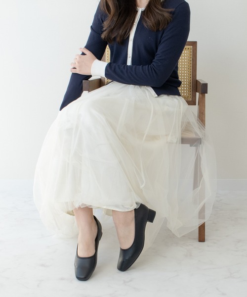 Bridget Birkin(ブリジットバーキン)の「【Bridget Birkin】晴雨兼用プレーンスクエアパンプス(564019)(パンプス・レディース・ブラック・23/23.5/24/24.5/22.5)」の3枚目の写真