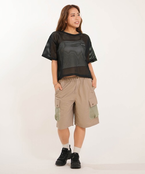 Columbia（コロンビア）の「columbia/コロンビア ハーフパンツ 冷却機能搭載カーゴショーツ PL4245（その他パンツ・レディース・カーキ/ブラック/ベージュ・L/M）」の6枚目の写真