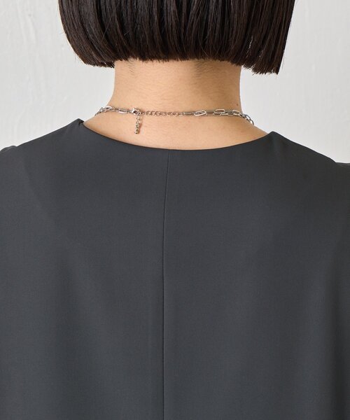 Jena espace merveilleux（ジェナ　エスパスメルヴェイユ）の「フリルベストセットアップ（ワンピース・レディース・チャコールグレー/ネイビー・FREE）」の20枚目の写真