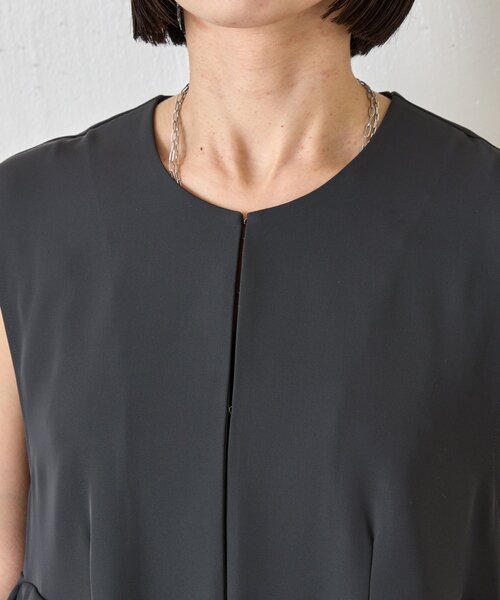 Jena espace merveilleux（ジェナ　エスパスメルヴェイユ）の「フリルベストセットアップ（ワンピース・レディース・チャコールグレー/ネイビー・FREE）」の21枚目の写真