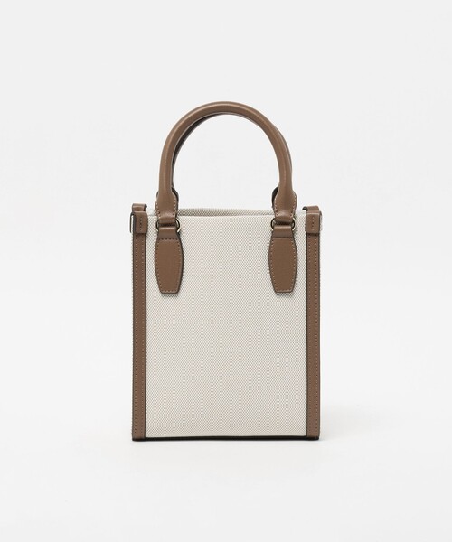 UNITED ARROWS（ユナイテッドアローズ）の「キャンバスコンビ ミニトートバッグ（トートバッグ・レディース・ブラック/ブラウン系・FREE）」の12枚目の写真