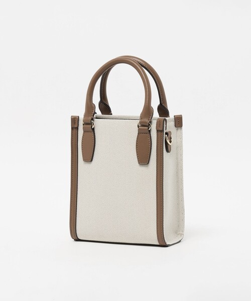 UNITED ARROWS（ユナイテッドアローズ）の「キャンバスコンビ ミニトートバッグ（トートバッグ・レディース・ブラック/ブラウン系・FREE）」の13枚目の写真