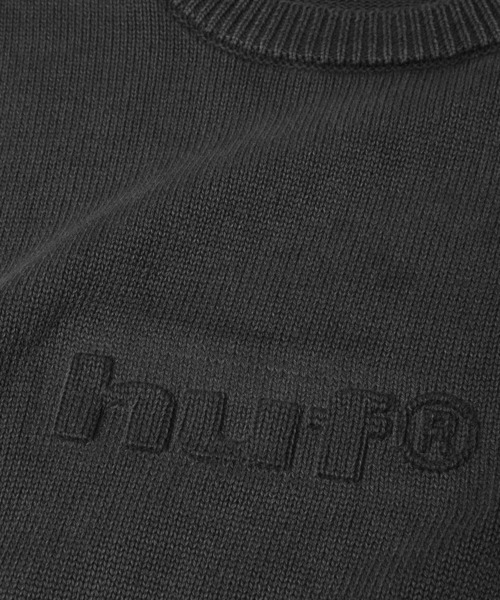 HUF(ハフ)の「PACIFIC WASH EMBOSSED CREWNECK(ニット/セーター・メンズ・ブルー/ブラック・S/M/L/XL/XXL)」の17枚目の写真