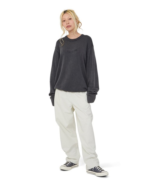 HUF(ハフ)の「PACIFIC WASH EMBOSSED CREWNECK(ニット/セーター・メンズ・ブルー/ブラック・S/M/L/XL/XXL)」の12枚目の写真