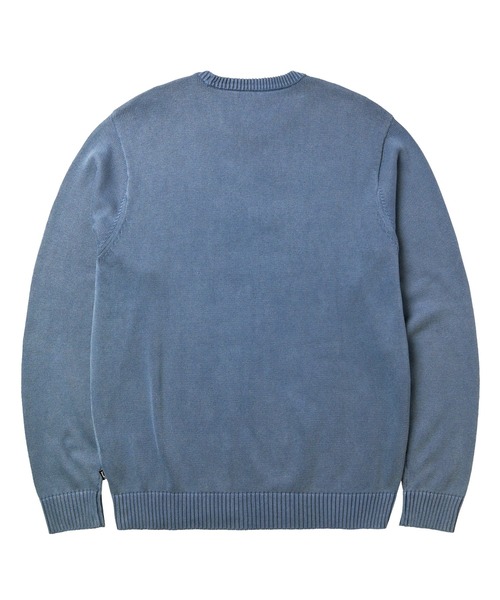 HUF(ハフ)の「PACIFIC WASH EMBOSSED CREWNECK(ニット/セーター・メンズ・ブルー/ブラック・S/M/L/XL/XXL)」の8枚目の写真