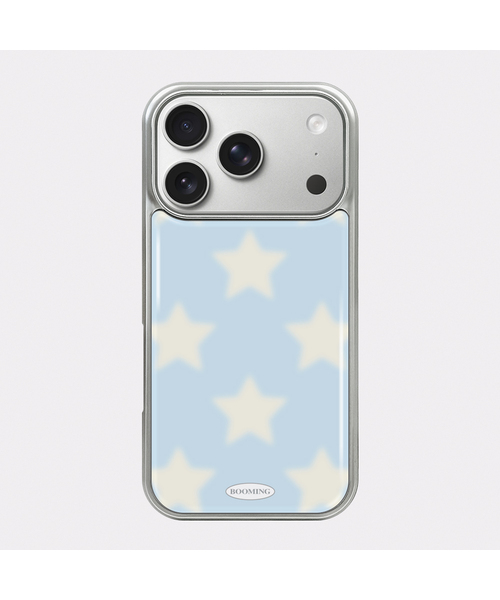 KAJICOO スマホケース シルバー デイスタシルバーエポキシバンパーケース (4colors)（スマホケース