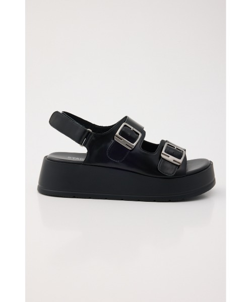 STACCATO(スタッカート)の「ロックライクプラットフォームサンダル(サンダル・レディース・ブラック/シルバー・22.5cm/23.0cm/23.5cm/24.0cm/24.5cm)」の5枚目の写真