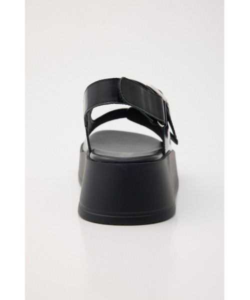 STACCATO(スタッカート)の「ロックライクプラットフォームサンダル(サンダル・レディース・ブラック/シルバー・22.5cm/23.0cm/23.5cm/24.0cm/24.5cm)」の6枚目の写真