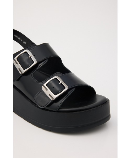 STACCATO(スタッカート)の「ロックライクプラットフォームサンダル(サンダル・レディース・ブラック/シルバー・22.5cm/23.0cm/23.5cm/24.0cm/24.5cm)」の8枚目の写真