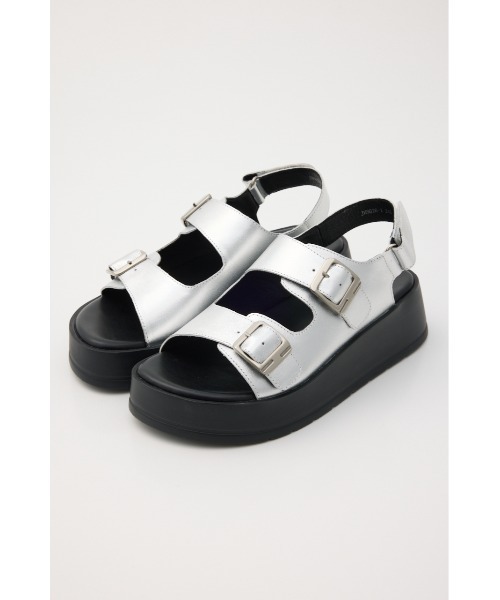 STACCATO(スタッカート)の「ロックライクプラットフォームサンダル(サンダル・レディース・ブラック/シルバー・22.5cm/23.0cm/23.5cm/24.0cm/24.5cm)」の13枚目の写真
