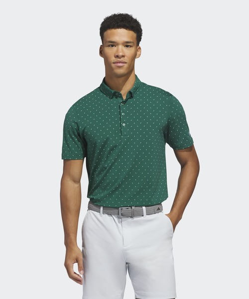 アルティメット365+ マイクロプリント ポロシャツ【adidas Golf/アディダスゴルフ】