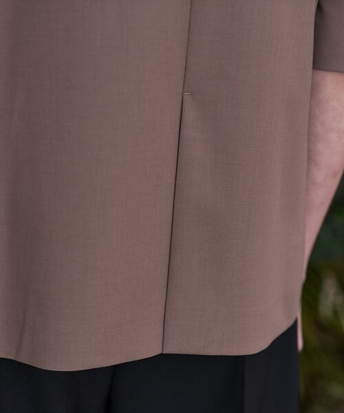 DRESSTERIOR（ドレステリア）の「【接触冷感/セットアップ可】2WAYストレッチシングルジャケット（テーラードジャケット・レディース・ネイビー/ダークブラウン・36/38/40）」の22枚目の写真