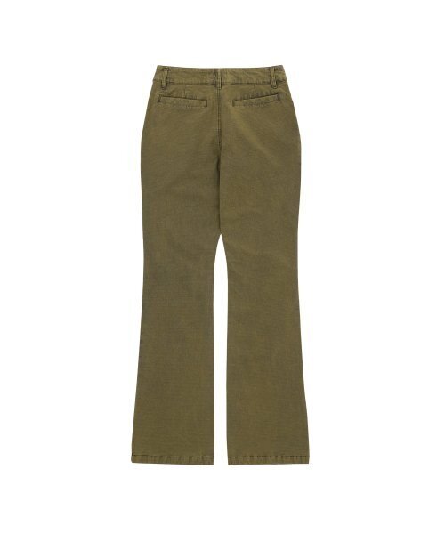 WELLBEING EXPRESS(ウェルビーイングエクスプレス)の「Washed Boots Cut Pants Khaki(その他パンツ・レディース・その他・MEDIUM/SMALL)」の2枚目の写真