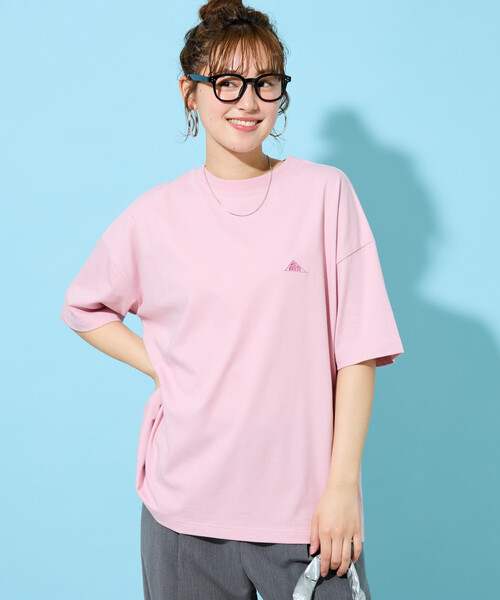 FREAK'S STORE(フリークスストア)の「限定展開 KELTY × FREAK'S STORE/ケルティ 別注 ビッグシルエット 半袖 Tシャツ(接触冷感・吸水速乾・UVカット・遮熱)(Tシャツ/カットソー・レディース・オリーブ/ブラック/チャコール/ベージュ/オフホワイト/グレー/ピンク・フリ-)」の13枚目の写真