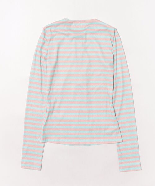 HALEY PESCA(ヘーリーペスカ)の「HALEY PESCA/シンプルボーダー カットソー(Tシャツ/カットソー・レディース・ピンク/ブルー/ブラック・MEDIUM/SMALL)」の15枚目の写真