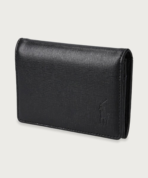 POLO RALPH LAUREN(ポロ ラルフ ローレン)の「【ショッパー付き】エンボスレザー カードケース(名刺入れ・メンズ・グリーン/ブラック/ネイビー・FREE)」の14枚目の写真