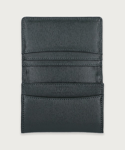 POLO RALPH LAUREN(ポロ ラルフ ローレン)の「【ショッパー付き】エンボスレザー カードケース(名刺入れ・メンズ・グリーン/ブラック/ネイビー・FREE)」の5枚目の写真