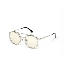 CALEE（キャリー）の「FLIP UP TYPE CIRCLE METAL GLASSES ＜MIRROR LENS＞（メガネ）」