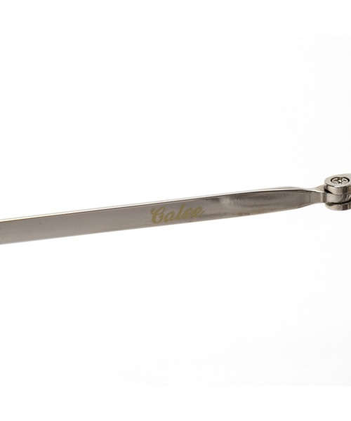 CALEE(キャリー)の「FLIP UP TYPE CIRCLE METAL GLASSES <MIRROR LENS>(メガネ・メンズ・シルバー系その他/シルバー系その他2・FREE)」の10枚目の写真