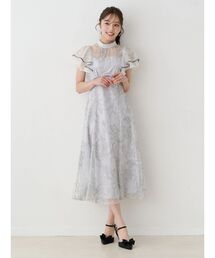 MERCURYDUO | エンブロイダリーラッフルワンピース(ワンピース)
