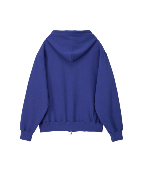 LONELY/LOVELY HOODIE ZIP-UP BLUE（パーカー）｜NOHANT（ノアン）の