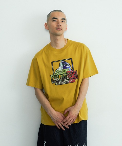 XLARGE(エクストララージ)の「MIX OG S/S TEE(Tシャツ/カットソー・メンズ・マスタード/ホワイト/ブラック・S/M/L/XL)」の3枚目の写真