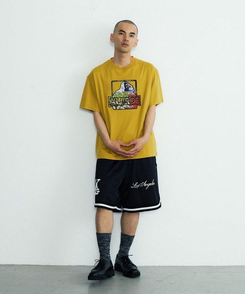 XLARGE(エクストララージ)の「MIX OG S/S TEE(Tシャツ/カットソー・メンズ・マスタード/ホワイト/ブラック・S/M/L/XL)」の10枚目の写真
