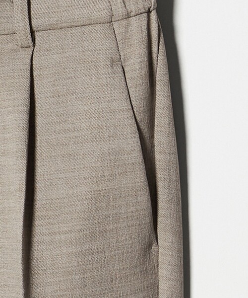 A DAY IN THE LIFE UNITED ARROWS(アデイインザライフユナイテッドアローズ)の「スラブツイル タックストレートパンツ ‐セットアップ対応・マシンウォッシャブル‐<A DAY IN THE LIFE>(その他パンツ・レディース・ダークグレー/ベージュ/ネイビー/モカ・40/36/38)」の20枚目の写真
