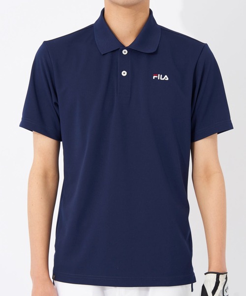 FILA GOLF(フィラゴルフ )の「半袖シャツ(シャツ/ブラウス・メンズ・ホワイト/ネイビー/ブラック・X-LARGE/LARGE/XX-LARGE/MEDIUM)」の5枚目の写真