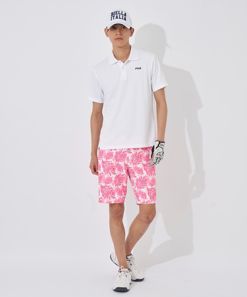 FILA GOLF(フィラゴルフ )の「半袖シャツ(シャツ/ブラウス・メンズ・ホワイト/ネイビー/ブラック・X-LARGE/LARGE/XX-LARGE/MEDIUM)」の9枚目の写真