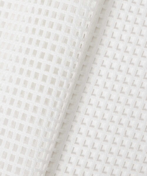 ANAYI（アナイ）の「【セットアップ対応商品】 メッシュラッセル５分袖シャツブルゾン（その他アウター・レディース・ブラウン/ホワイト/ブラック・38/36/34）」の14枚目の写真