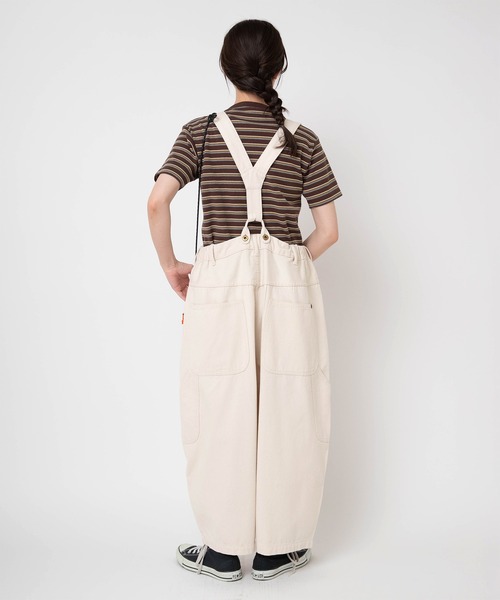 URCH RNA（アーチ アールエヌエー）の「O0755 2WAYサスペンダーアンクルパンツ（サロペット/オーバーオール・レディース・ブルー系その他/キナリ・FREE）」の5枚目の写真